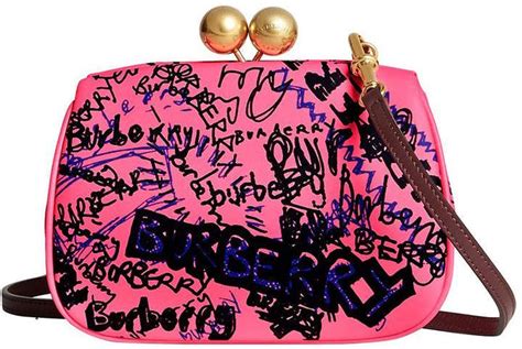 burberry doodle clutch|Burberry clutch.